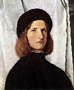 LOTTO, Lorenzo Portrait of a Man af oil